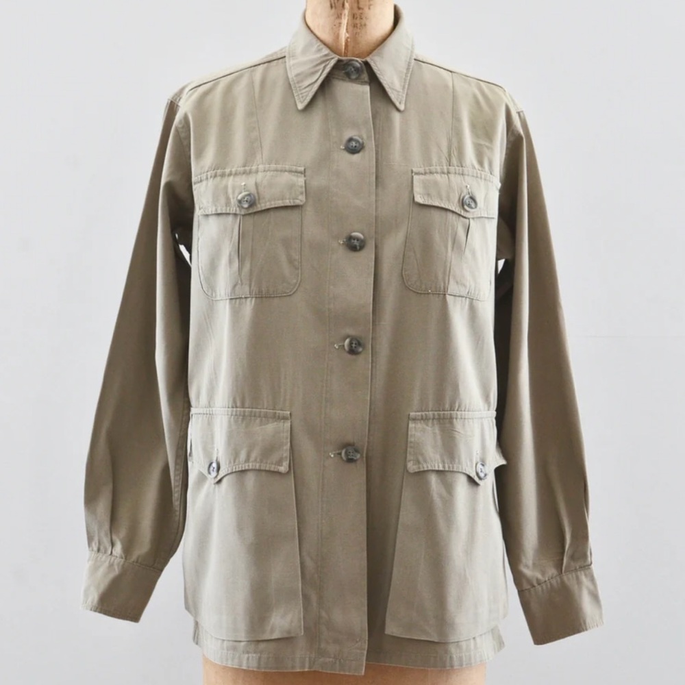 Vintage 60’s Abercrombie & Fitch Safari Utility Jacket size 10